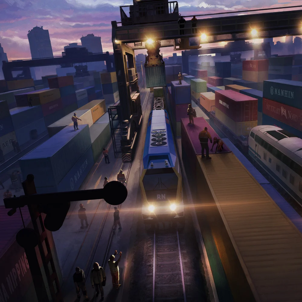 Schermata di Rail Nation